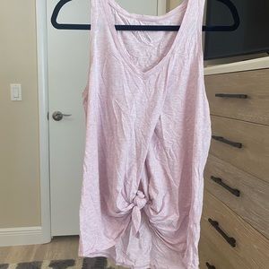 Excellent condition Lululemon front tie tank top